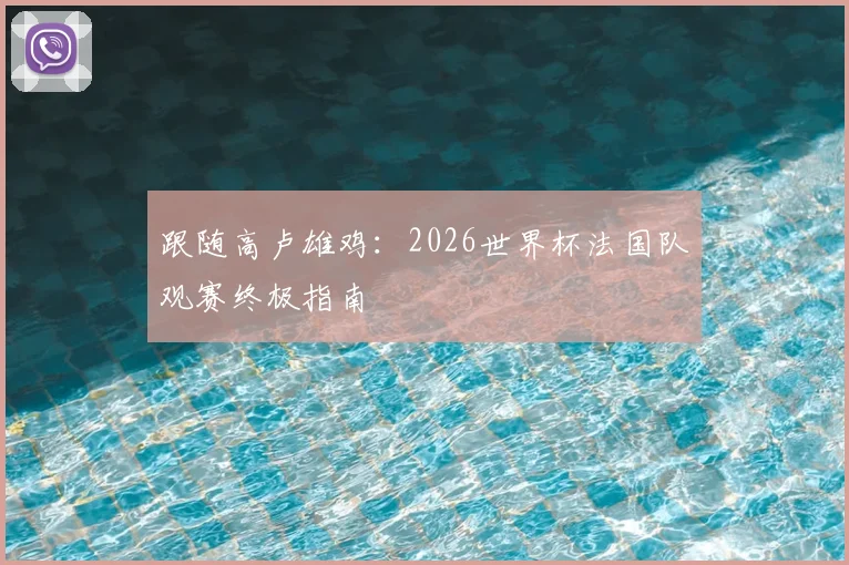 跟随高卢雄鸡：2026世界杯法国队观赛终极指南